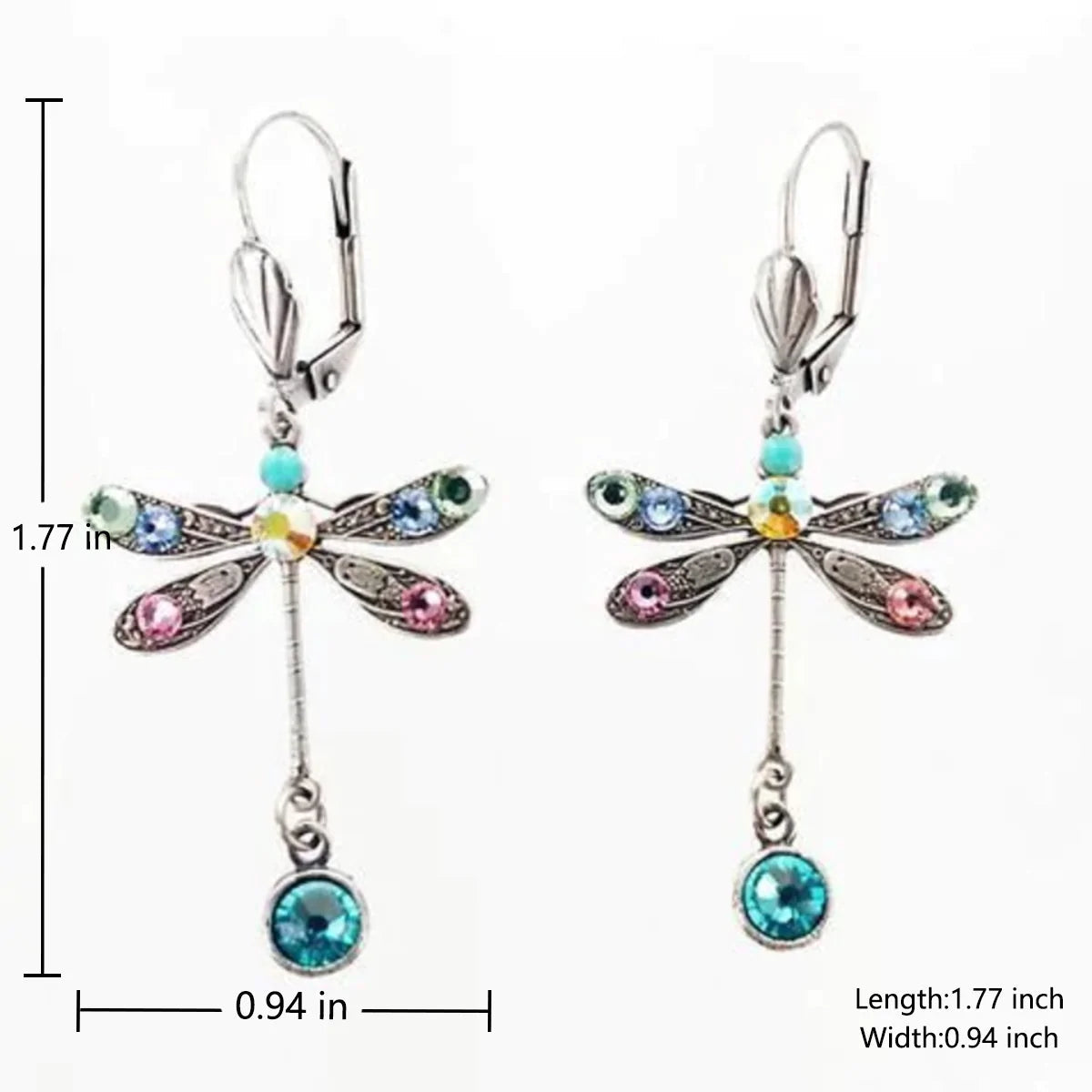 Boucles d'Oreilles Chic en Libellule Sculptée – Élégance Naturelle Assurée!