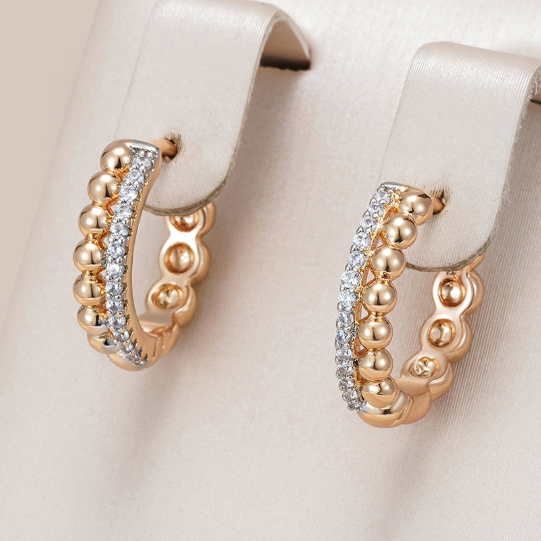 Boucles d'oreilles Élégantes en Or Éblouissant