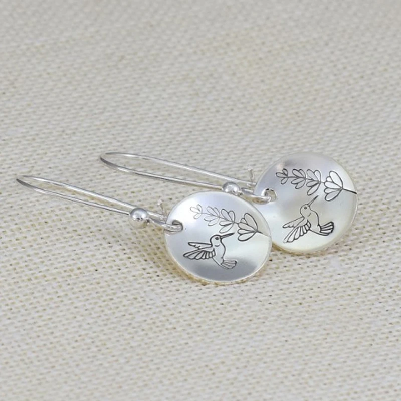 Boucles d'oreilles Rétro Élégance Birdie