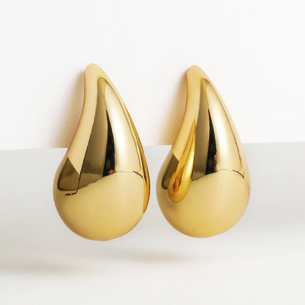 Boucles d'oreilles en or raffinées et sophistiquées
