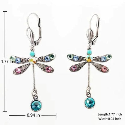 Boucles d'Oreilles Chic en Libellule Sculptée – Élégance Naturelle Assurée!