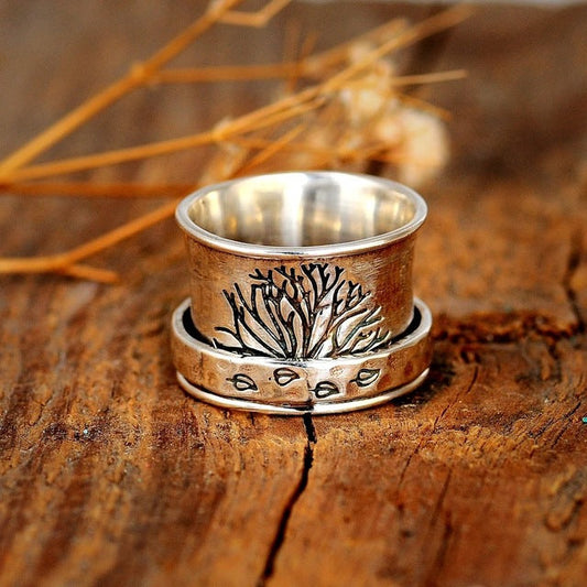 Élégante Bague Vintage en Argent