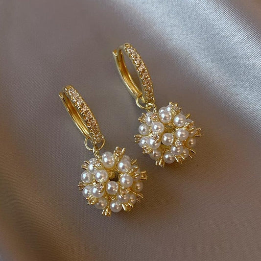 Éblouissantes Boucles d'Oreilles en Perles Inspirées des Feux d'Artifice