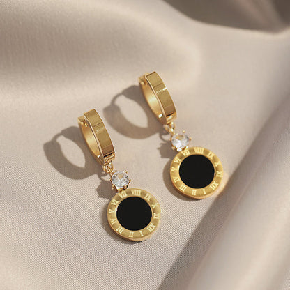 Éblouissantes Boucles d'Oreilles Romaines en Or