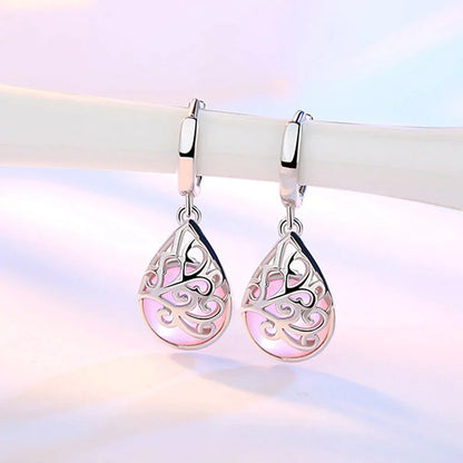 Éblouissantes Boucles d'Oreilles Arbre de Vie en Argent Sterling 925