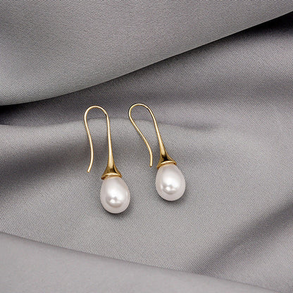 Éblouissantes Boucles d'Oreilles en Perles d'Or et d'Argent