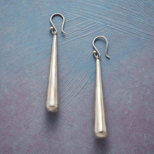 Élégantes Boucles d'Oreilles Boho en Argent