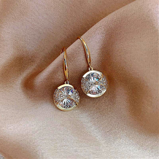 Éblouissantes Boucles d'Oreilles Prifddinas en Or